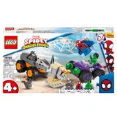 LEGO Marvel 10782 Hulk vs Rhino Monster Truck Showdown Set