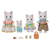 Sylvanian Families Latte Cat Family