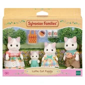 Sylvanian Families Latte Cat Family