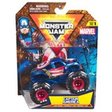 Monster Jam Marvel Monster Trucks Diecast 1:64 Scale Assortment