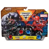 Monster Jam Marvel Monster Trucks Diecast 1:64 Scale 2 Pack Assortment