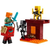 LEGO Minecraft 21266 The Nether Lava Battle Set