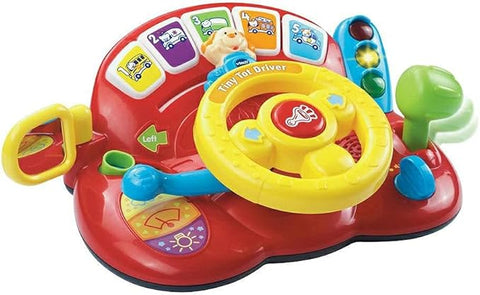 VTech Baby Tiny Tot Driver, Roleplay Steering Wheel for Toddlers