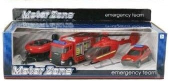 MOTOR ZONE from Peterkin | Fire Emergency Team Toy Vehicles