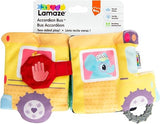 LAMAZE Accordion Bus - Soft Play Baby Books - Sensory Toys for Babies with Pictures