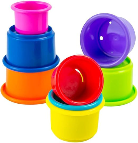 LAMAZE - Pile And Play Stacking Cups - Stacking And Nesting Toy Set