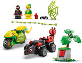 LEGO 11198 Marvel Spin and Electro Dinosaur Vehicle Chase Set