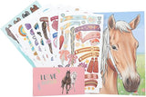 Depesche Miss Melody Create Your Horses Blaze Colouring Book