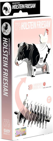 Eugy 3D Holstein Friesian Cow