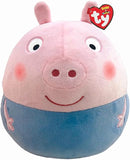 TY Toys Squishy Peppa Pig George 10''