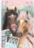 Depesche Miss Melody Create Your Horses Blaze Colouring Book