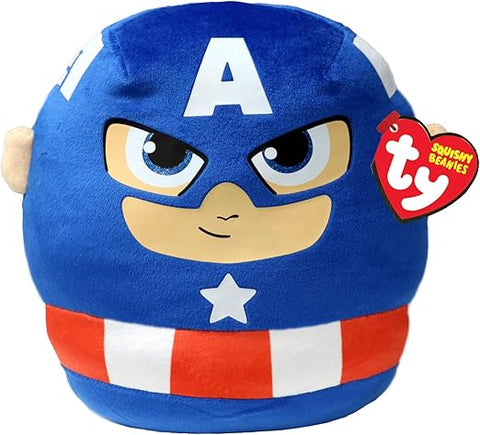 TY Marvel Avengers Captain America Squishy 10''