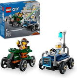 LEGO City Airplane vs. Hospital Bed Race Car Pack Toy 60459