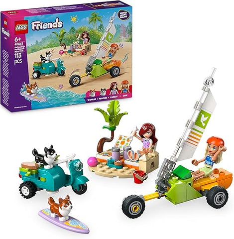 LEGO Friends Surfing Dogs and Adventure Set 42641