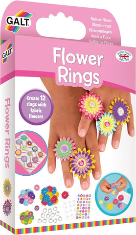 Galt Toys, Flower Rings, Craft Kit for Kids