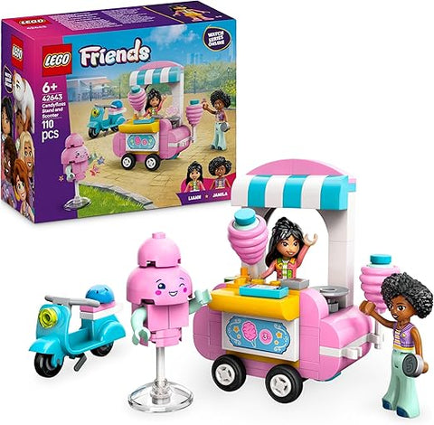 LEGO Friends Candyfloss Stand and Scooter Toy 42643