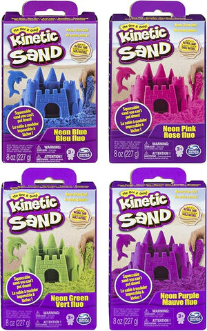 Kinetic Sand 8oz Neon Box