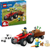 LEGO City Red Farm Tractor with Trailer & Sheep Toy Set  60461