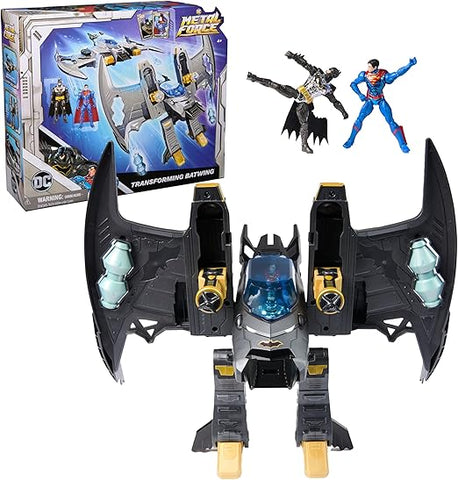 DC Comics, Metal Force Transforming Batwing, 2-in-1 Playset